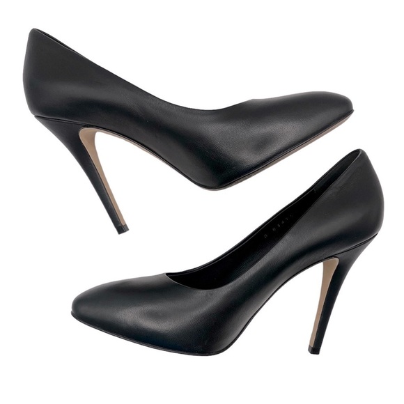 CHANEL Interlocking CC Logo Heels Black Size 38.5EU/8.5US - Picture 8 of 16